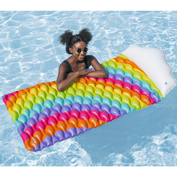 Bestway Saltea gonflabilă „Curcubeu”, 76x161x25 cm [9]