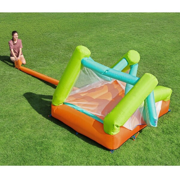 Bestway Trambulină gonflabilă pentru copii "Jump Pump" 194x175x170 cm, cu pompă electrică [7]