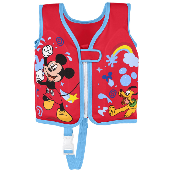 Bestway Vestă de înot din material textil "Mickey Mouse", 51x26x34 cm, 1-3 ani [1]