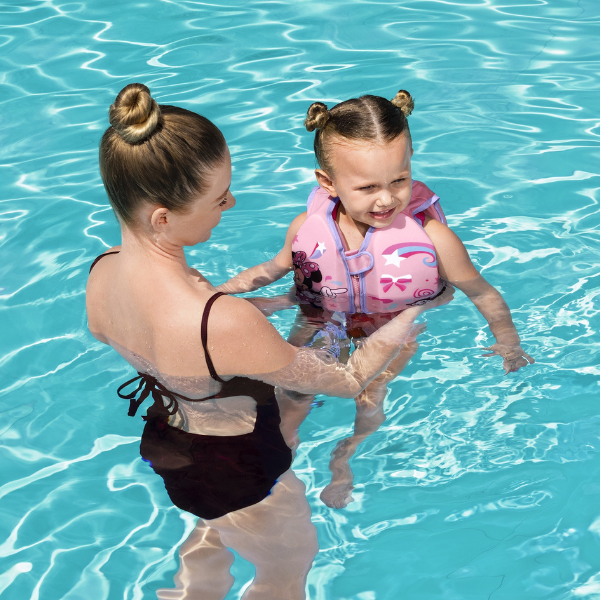 Bestway Vestă de înot din material textil "Minnie Mouse", 51x26x34 cm, 1-3 ani [11]