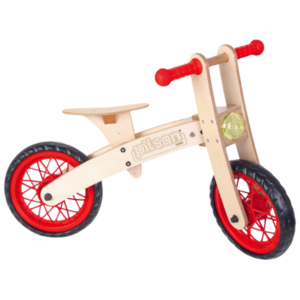 Bicicletă de echilibru din lemn pentru copii "Free Style" [3]
