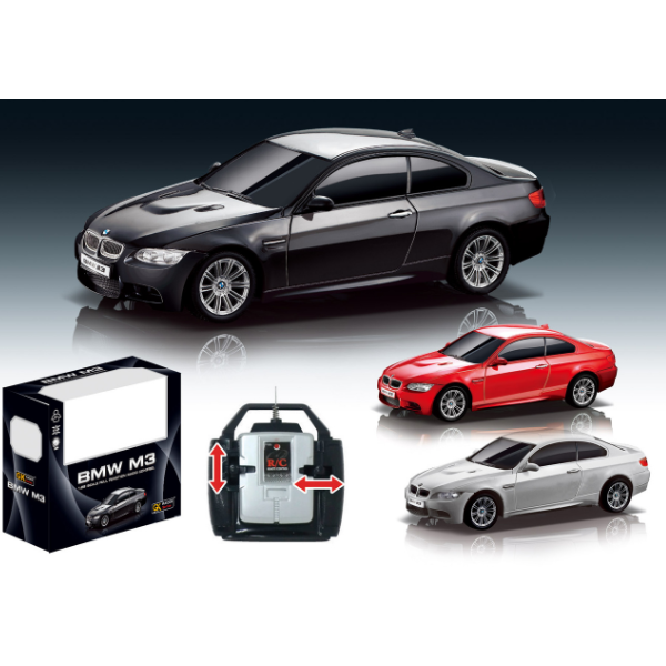 BMW M3 1:28 cu telecomandă, 3 culori [2]