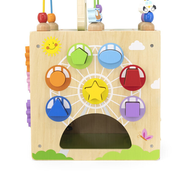 Cub Montessori din lemn 5 în 1 [6]