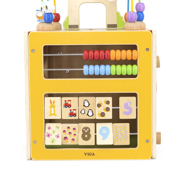 Cub Montessori din lemn 5 în 1 [3]