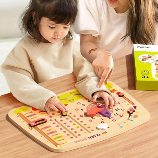 Busyboard  8 în 1 „Calendar cu ceas” [17]
