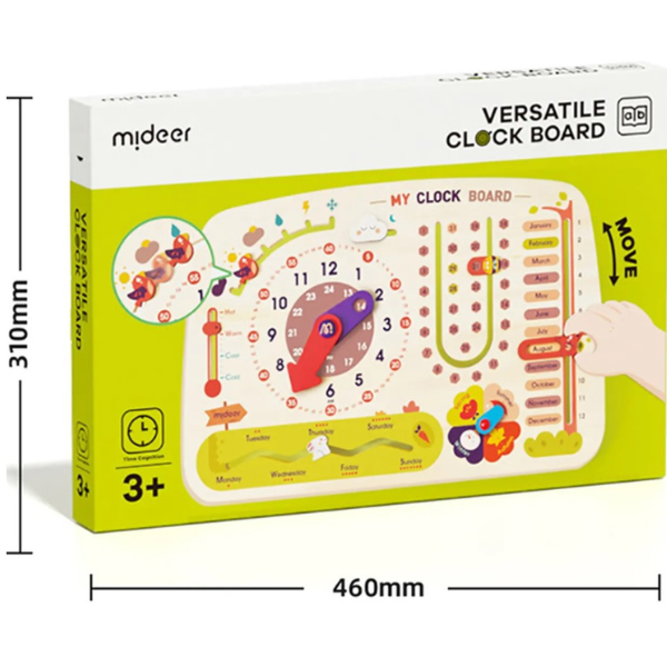 Busyboard  8 în 1 „Calendar cu ceas” [10]