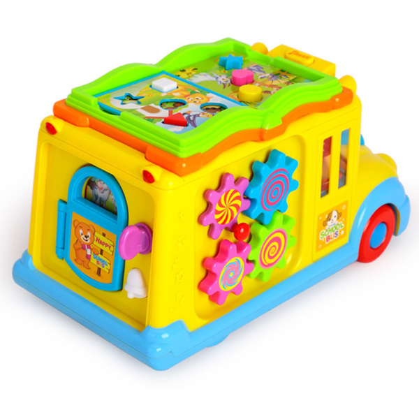 Busyboard "Autobuzul școlar" cu sunet si lumina [6]