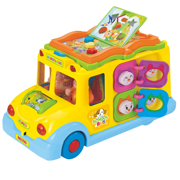Busyboard "Autobuzul școlar" cu sunet si lumina [2]
