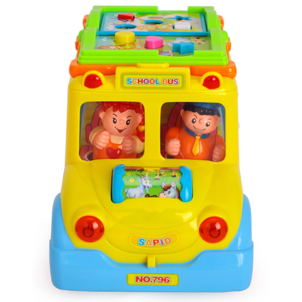 Busyboard "Autobuzul școlar" cu sunet si lumina [5]