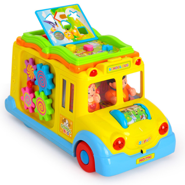 Busyboard "Autobuzul școlar" cu sunet si lumina [4]