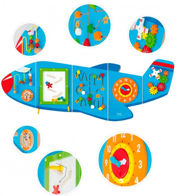 Busyboard (de perete) "Avion" [8]