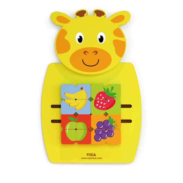 Busyboard (de perete) - „Girafa cu fructe” [1]