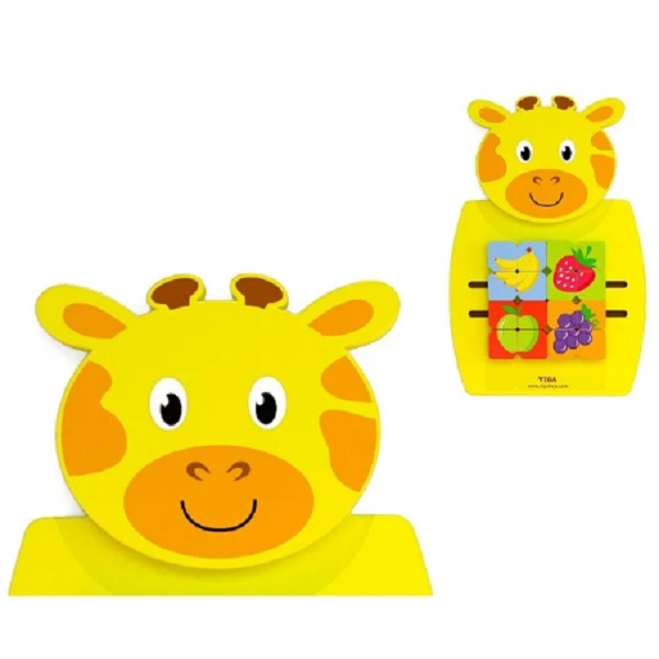 Busyboard (de perete) - „Girafa cu fructe” [2]