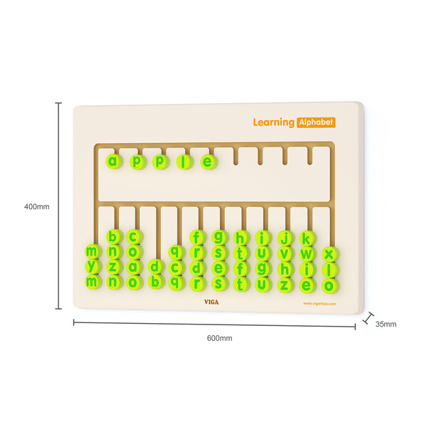 Busyboard (de perete)  "Învățăm alfabetul" [2]