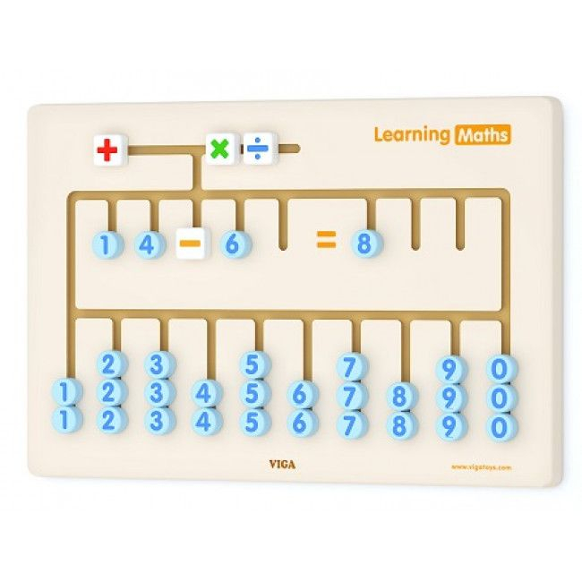 Busyboard (de perete) "Învațăm matematica" [3]