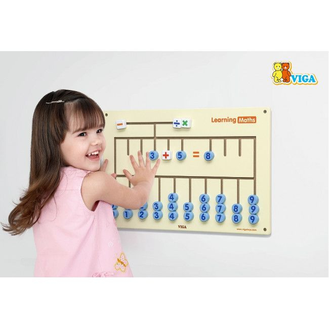 Busyboard (de perete) "Învațăm matematica" [2]