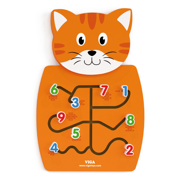 Busyboard (de perete) "Pisicul și cifrele" [1]