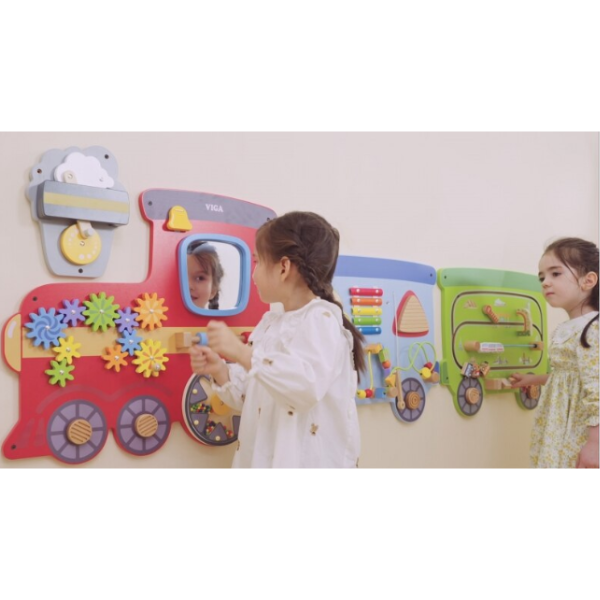 Busyboard (de perete) "Trenuleț" [6]