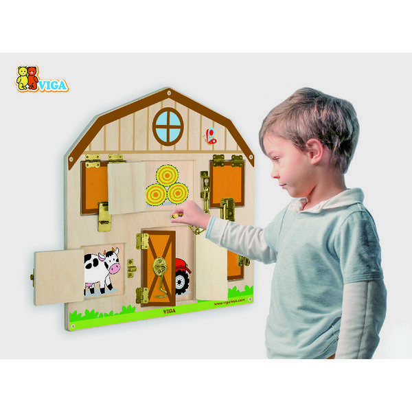 Busyboard (perete) - „Deschide lacătul” [8]