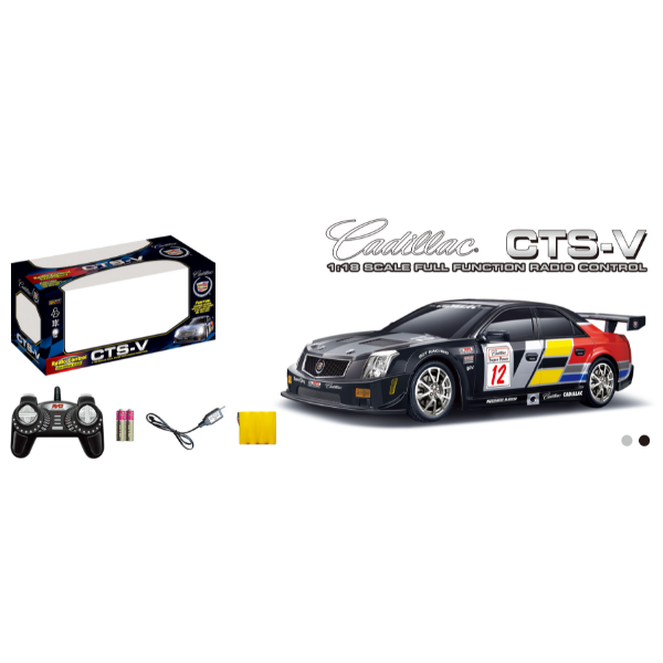 Cadillac CTS-V 1:18 cu telecomandă și baterie de 4.8V [4]