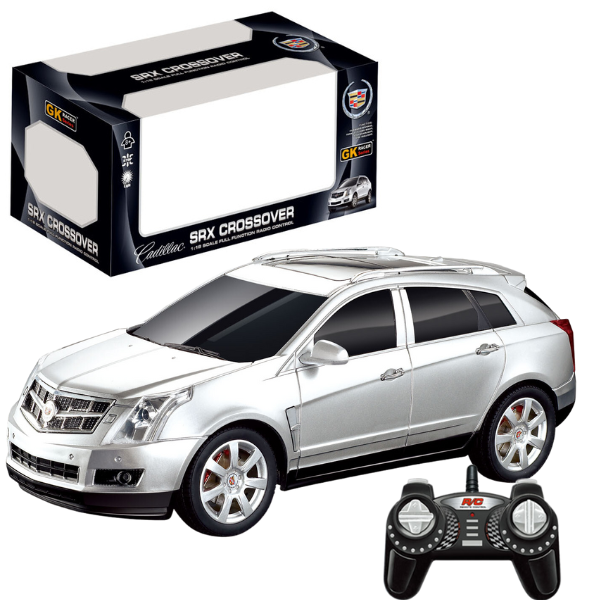 Cadillac SRX 1:18 cu telecomandă și baterie de 4.8V,3 culori [1]