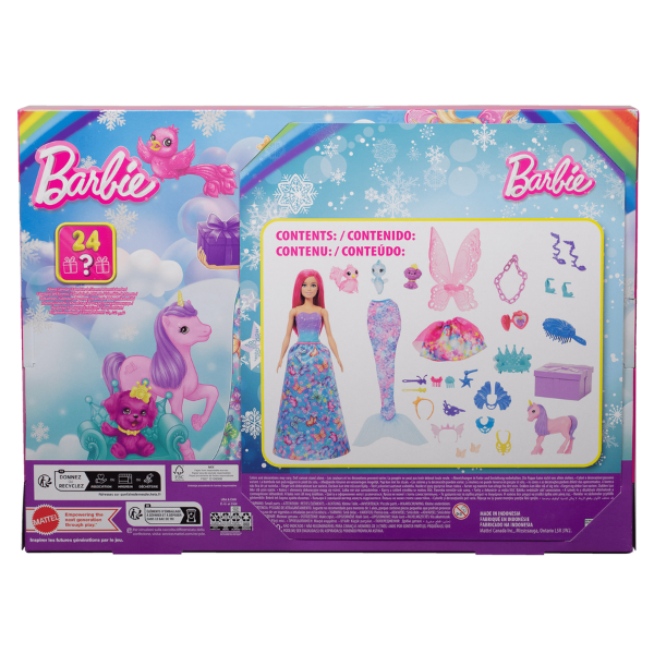 Calendarul Advent Barbie „Sărbători Magice” [3]