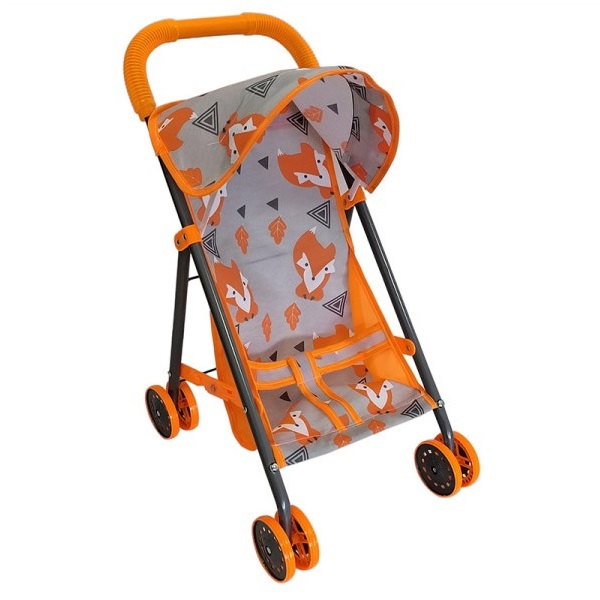 Cărucior pentru papuși cu impreu orange [4]