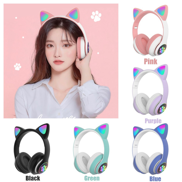Căști Bluetooth Cat Ear (urechi luminiscente) [2]