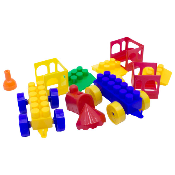 Constructor 18 elem. "Locomotiva mică 1" [4]