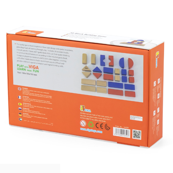 Constructor "Blocuri de construcție 3D", 26 elem. [26]