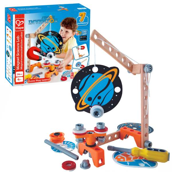 Constructor din lemn "Laborator magnetic" [18]