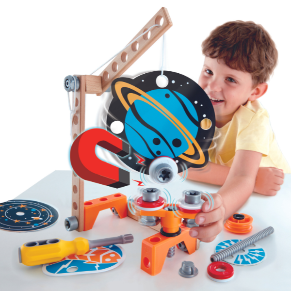 Constructor din lemn "Laborator magnetic" [24]