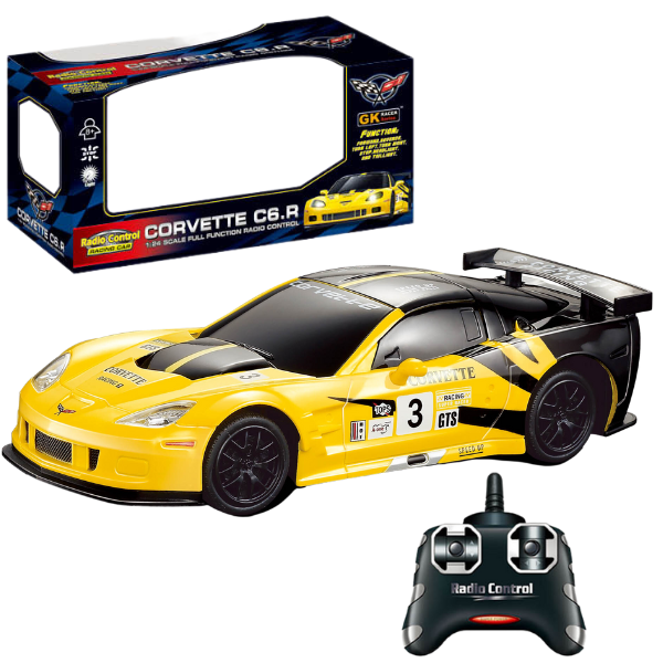 Corvette C6.R 1:24 cu telecomandă, 3 culori [3]