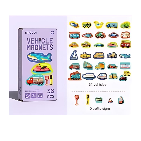 Figure magnetice "Transport", 36 elem. [4]