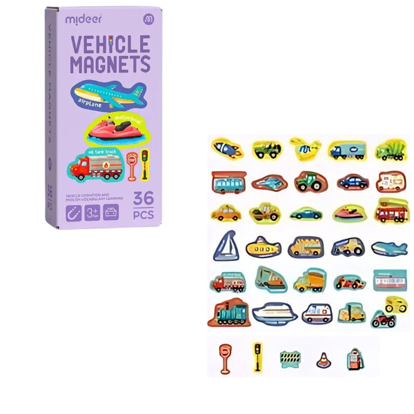 Figure magnetice "Transport", 36 elem. [1]