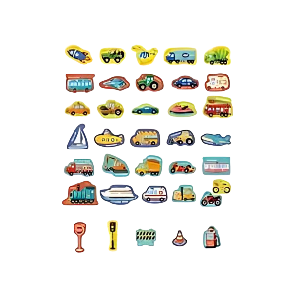 Figure magnetice "Transport", 36 elem. [2]