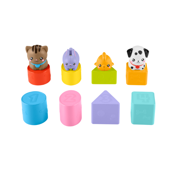 Fisher-Price Jucărie de sortare a formelor, "Transportor de animale" [4]