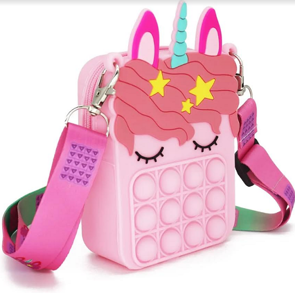 Geantă Unicorn cu Jucărie Pop-it [1]