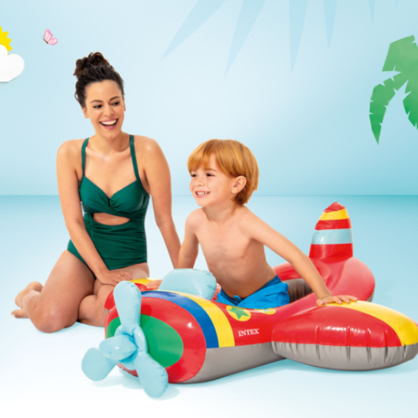 INTEX Barcă gonflabilă pentru copii cu spătar, până la 27 kg, 3-6 ani, 3 modele, [6]