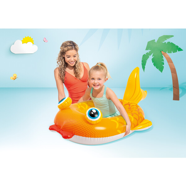 INTEX Barcă gonflabilă pentru copii cu spătar, până la 27 kg, 3-6 ani, 3 modele, [10]