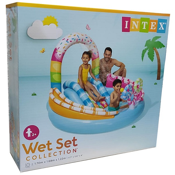 INTEX Centrul de joacă gonflabil "Dulciuri" 170x168x122 cm, 165 L, până la 54 kg, 2+ [7]