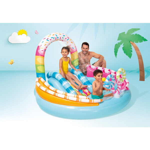 INTEX Centrul de joacă gonflabil "Dulciuri" 170x168x122 cm, 165 L, până la 54 kg, 2+ [13]