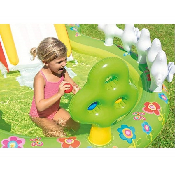INTEX Centrul de joacă gonflabil “Grădina mea” 290х180х104 cm, 450 L, până la 81 kg, 2+ [12]