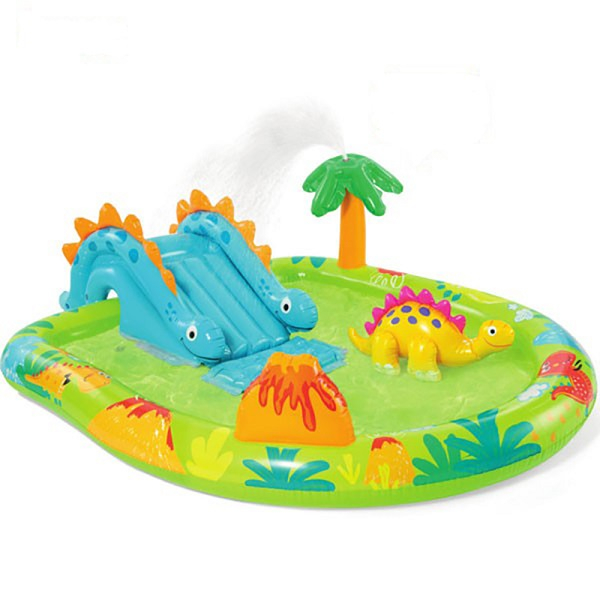 INTEX Centrul de joacă gonflabil “Micul Dino" 191x152x58 cm, 143 L, până la 54 kg, 2+ [8]
