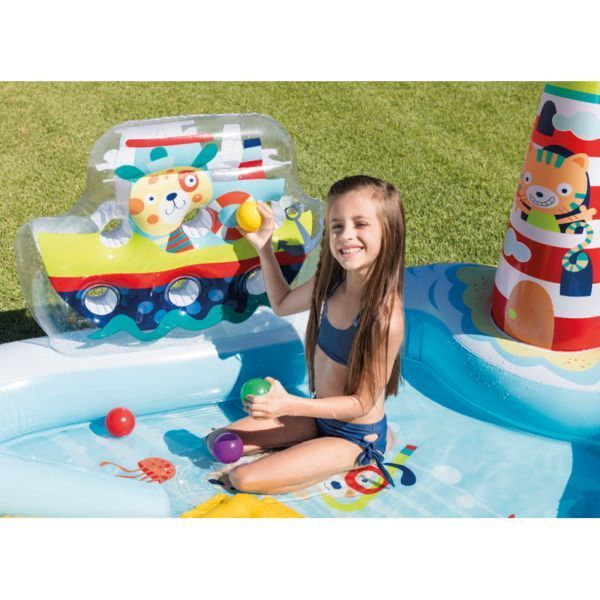 INTEX Centrul de joacă gonflabil “Pescuitul” 218x188x99 cm, 182 L, până la 81 kg, 2+ [2]