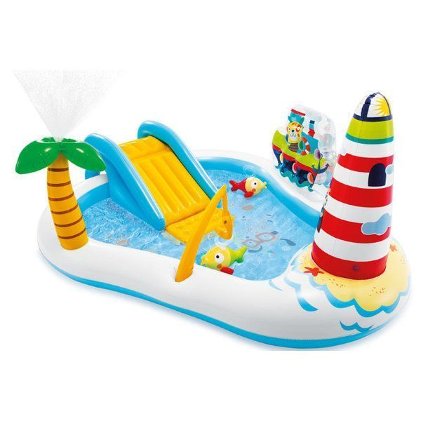INTEX Centrul de joacă gonflabil “Pescuitul” 218x188x99 cm, 182 L, până la 81 kg, 2+ [1]