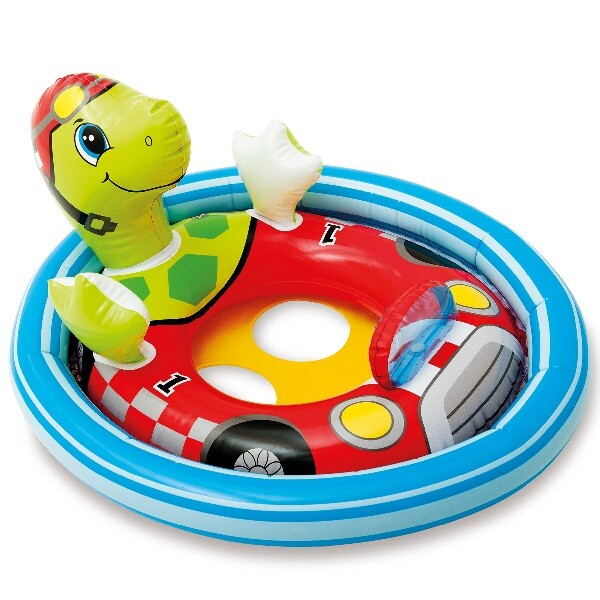INTEX Cerc gonflabil cu decupaje pentru picioare 76х58 cm, până la 23 kg, 3-4 ani, 3 modele [21]