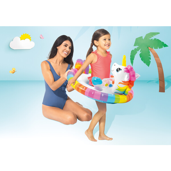 INTEX Cerc gonflabil cu decupaje pentru picioare 76х58 cm, până la 23 kg, 3-4 ani, 3 modele [17]