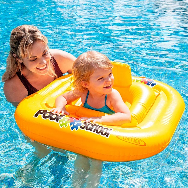 INTEX Cerc gonflabil cu decupaje pentru picioare 79×79 cm, până la 15 kg, 1-2 ani [7]