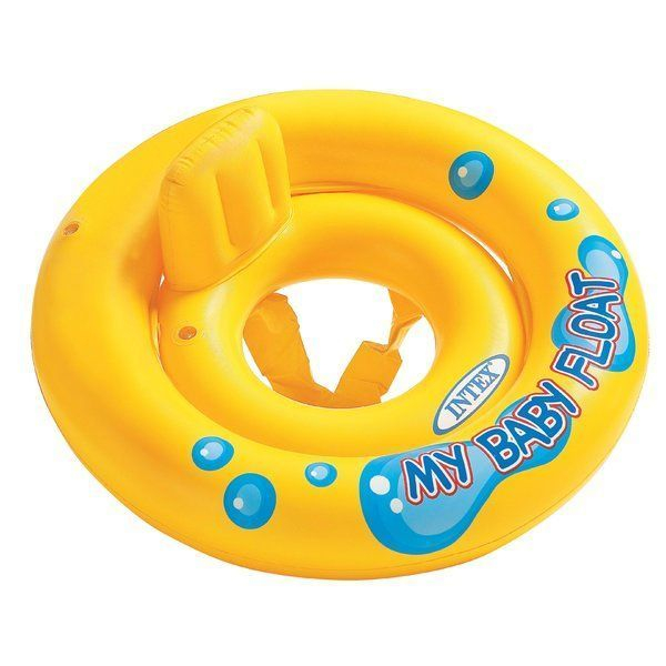 INTEX Cerc gonflabil cu decupaje pentru picioare D 67 cm, până la 15 kg, 1-2 ani [1]